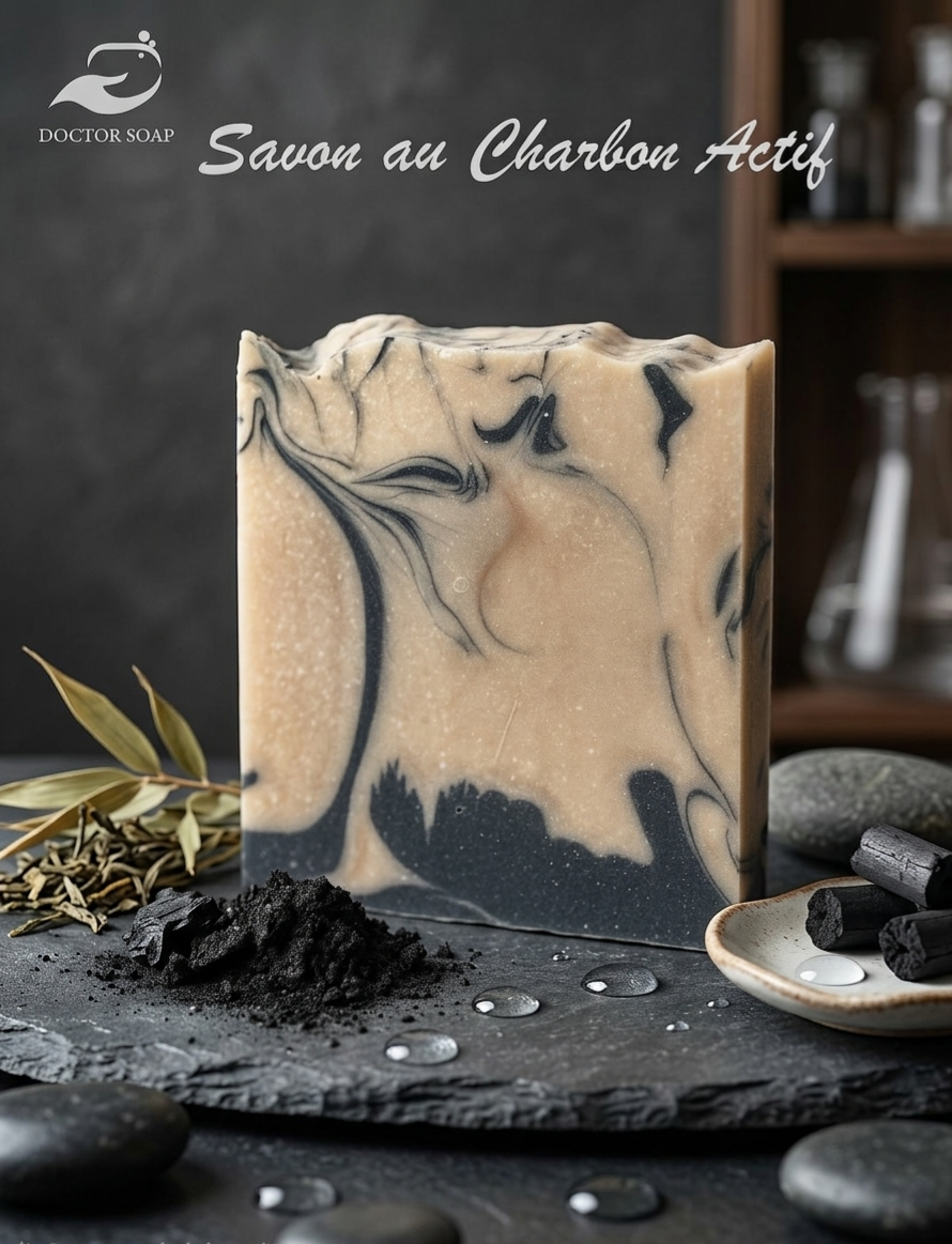 Savon au Charbon Actif : le soin naturel pour une peau purifiée et éclatante