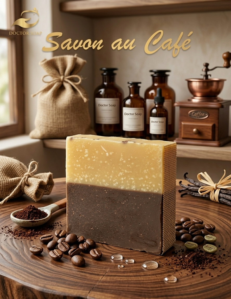 Savon au café Dr Soap : un soin naturel au parfum gourmand